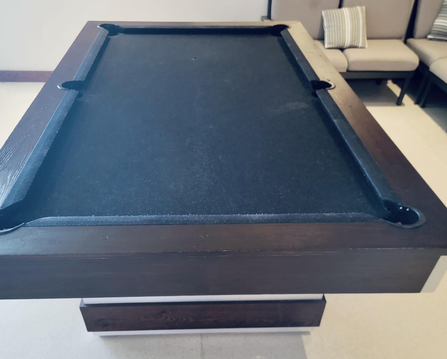 Pool table services New Jersey Before